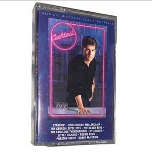 Vintage 80s Cocktail Soundtrack Cassette